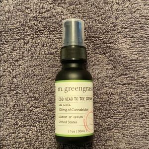 M. Greengrass: CBD Head to Toe Cream